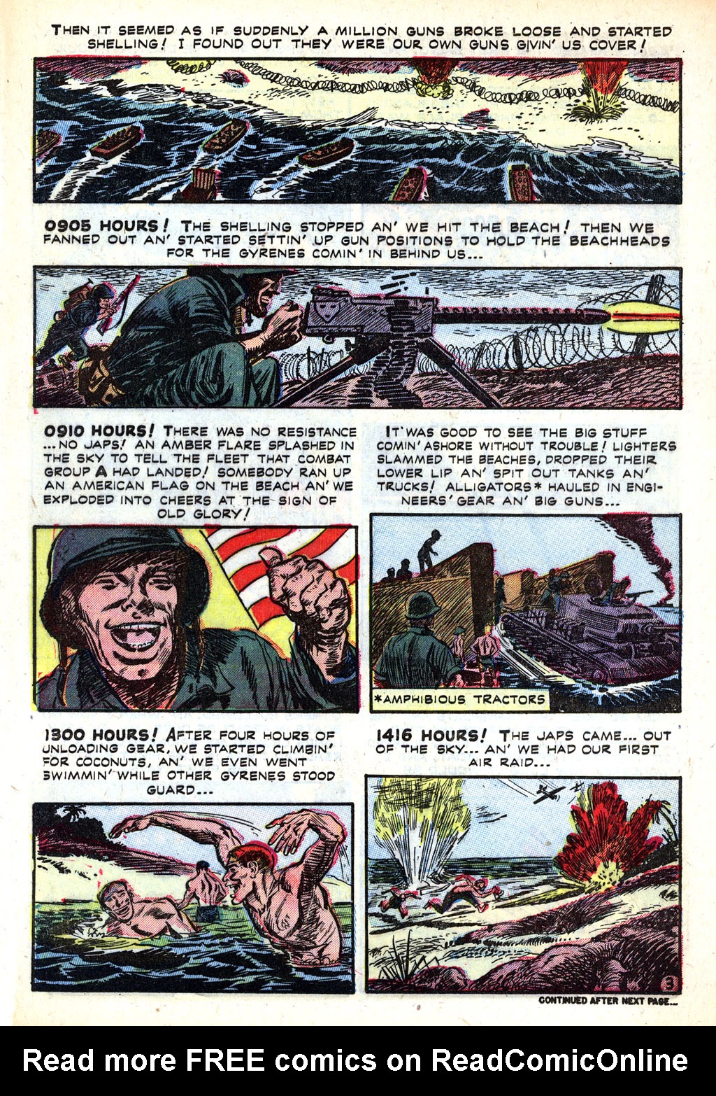 Read online Marines in Battle comic -  Issue #2 - 12