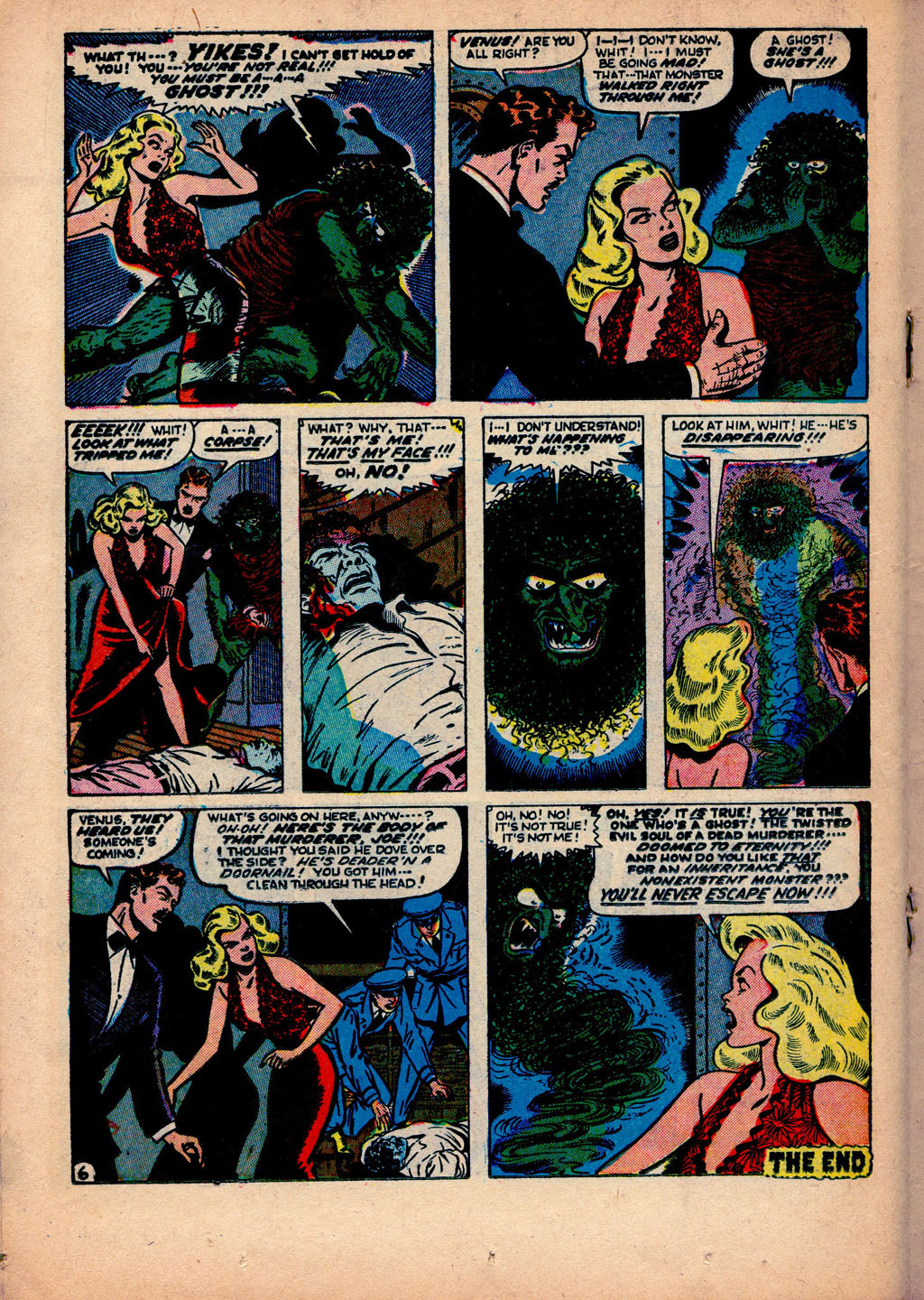 Read online Venus (1948) comic -  Issue #19 - 20