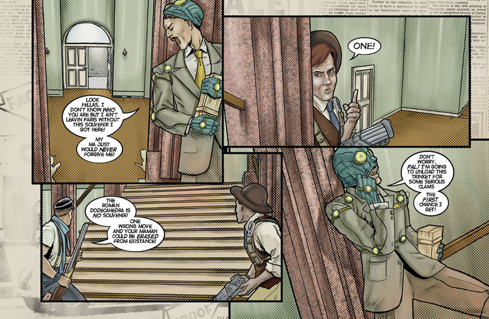 Read online The Adventures of the 19XX comic -  Issue #3 - 6