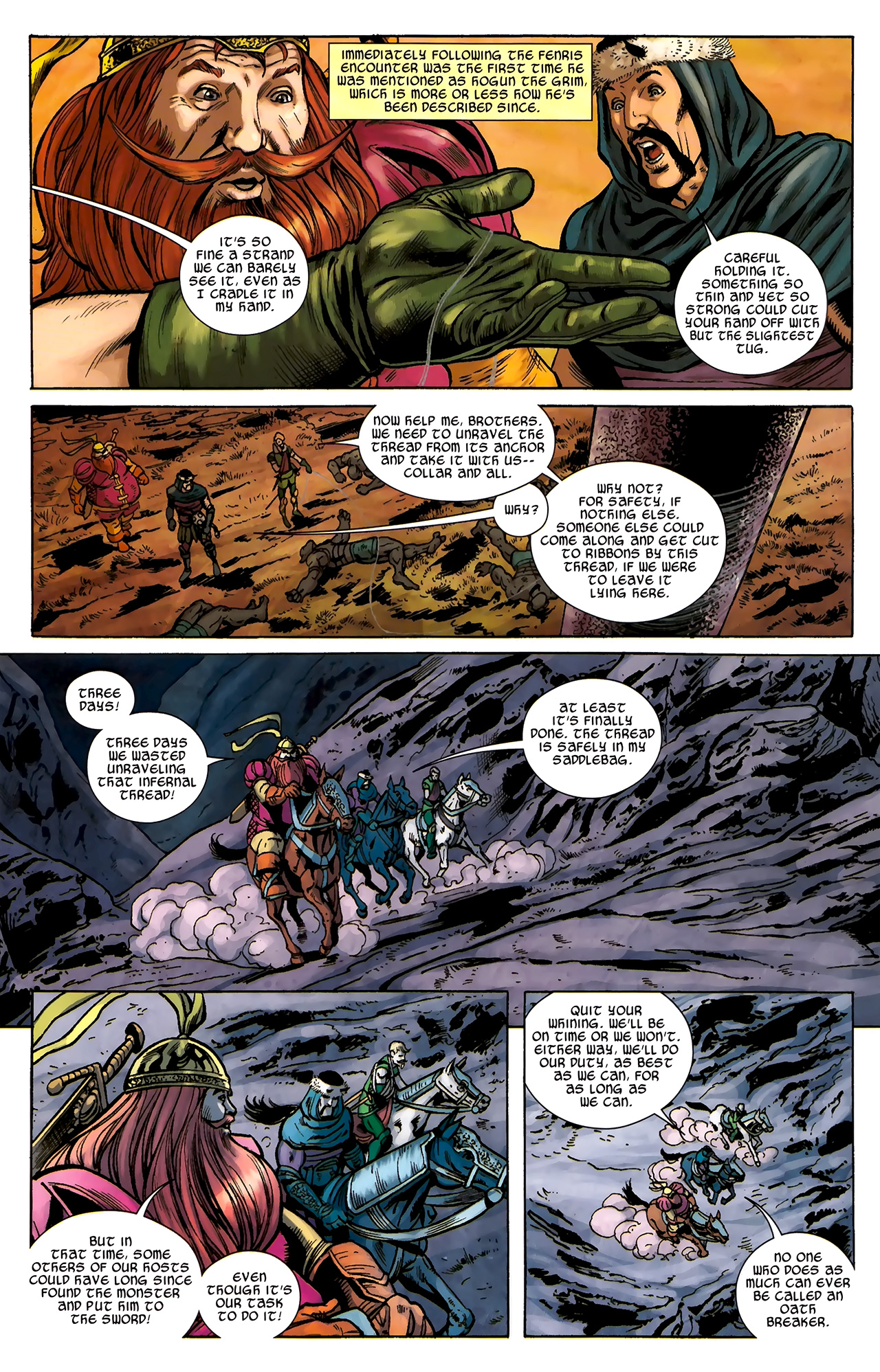 Read online Warriors Three comic -  Issue #2 - 18