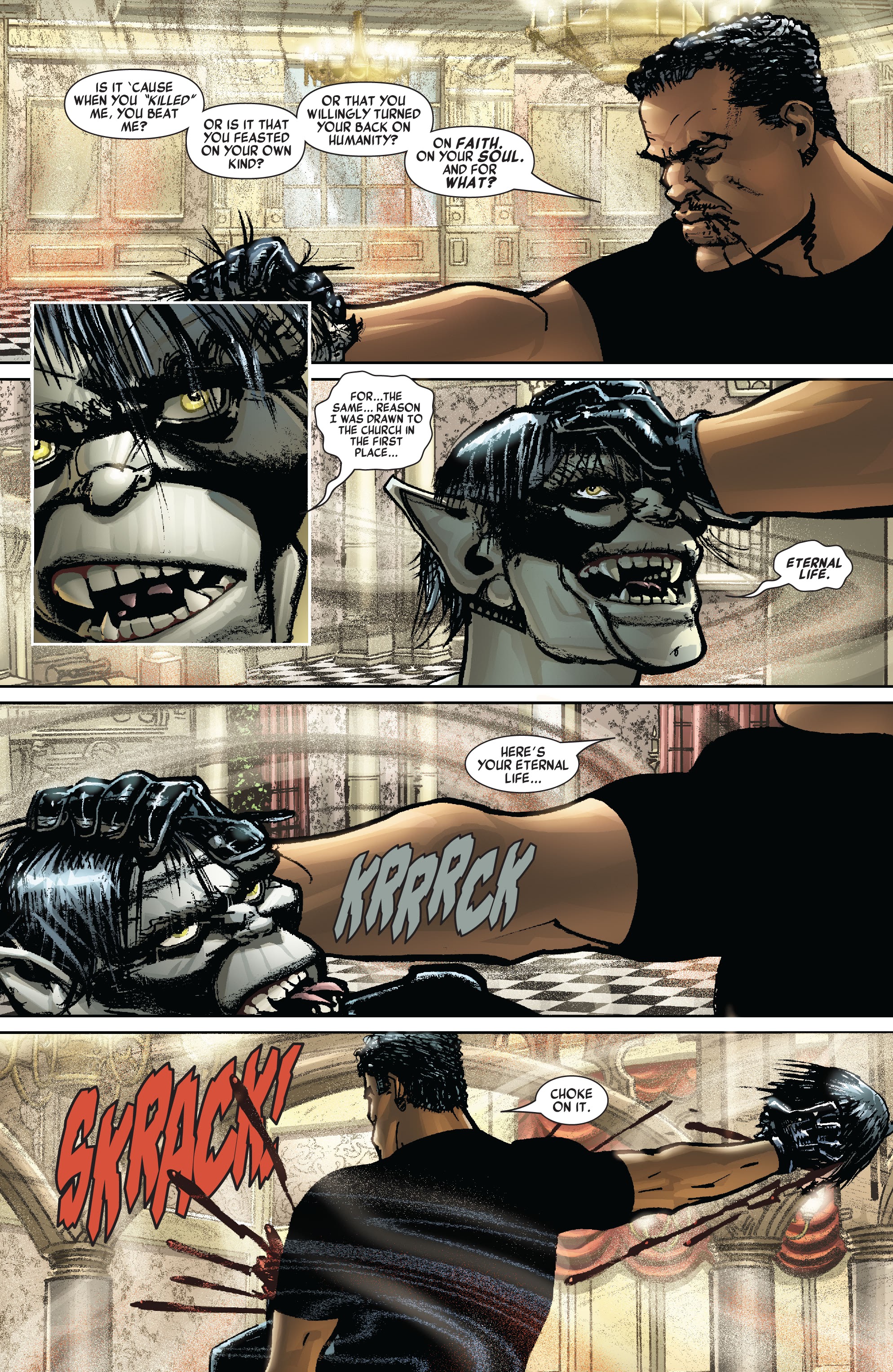 Read online Blade by Marc Guggenheim: The Complete Collection comic -  Issue # TPB (Part 2) - 84