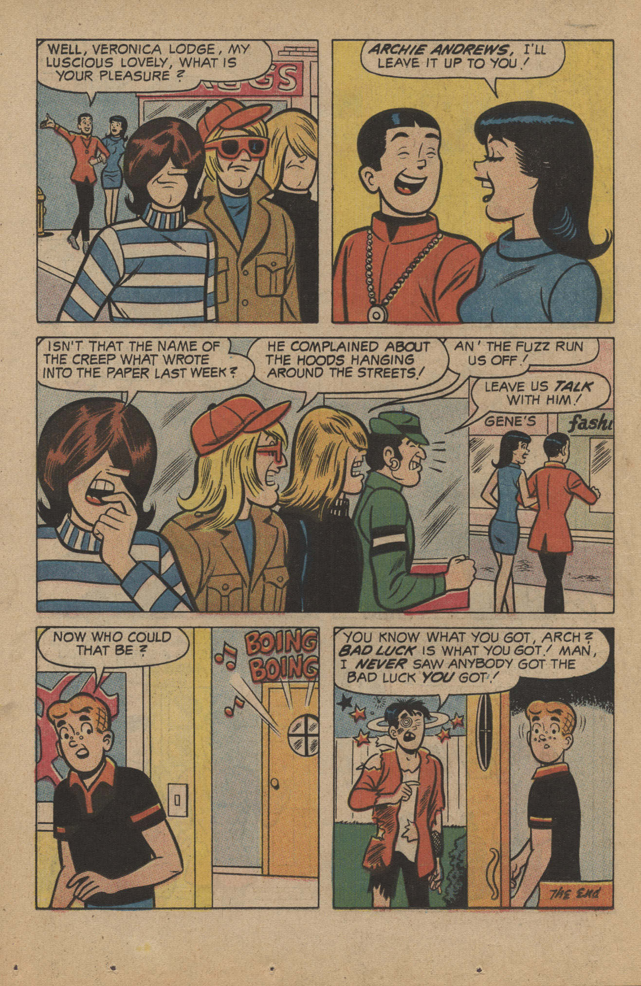 Read online Reggie and Me (1966) comic -  Issue #33 - 18
