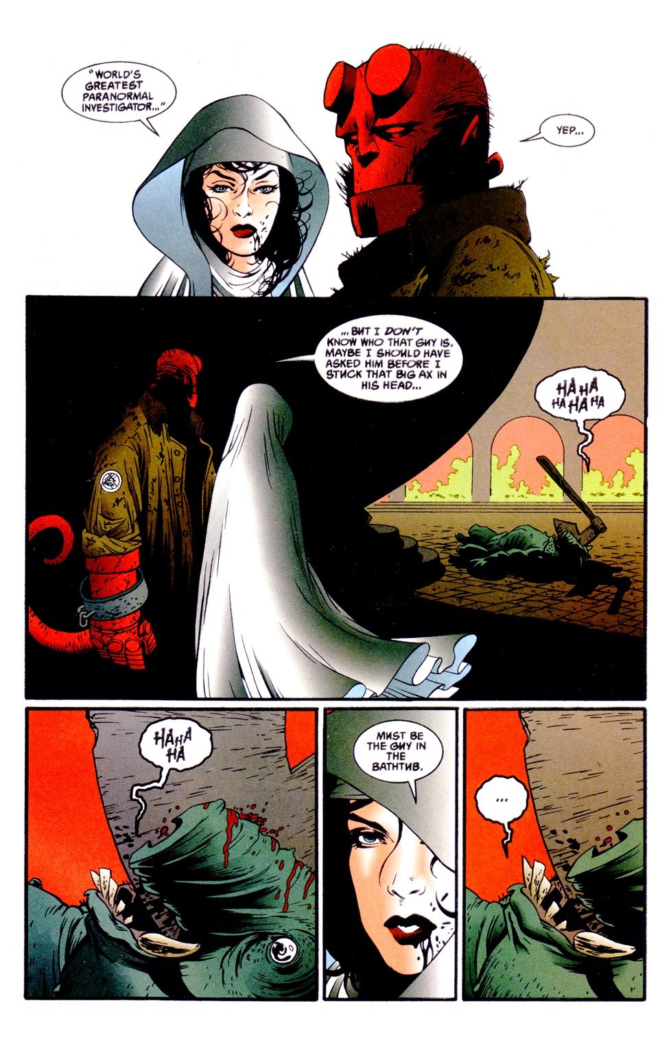 Read online Ghost/Hellboy Special comic -  Issue #2 - 21