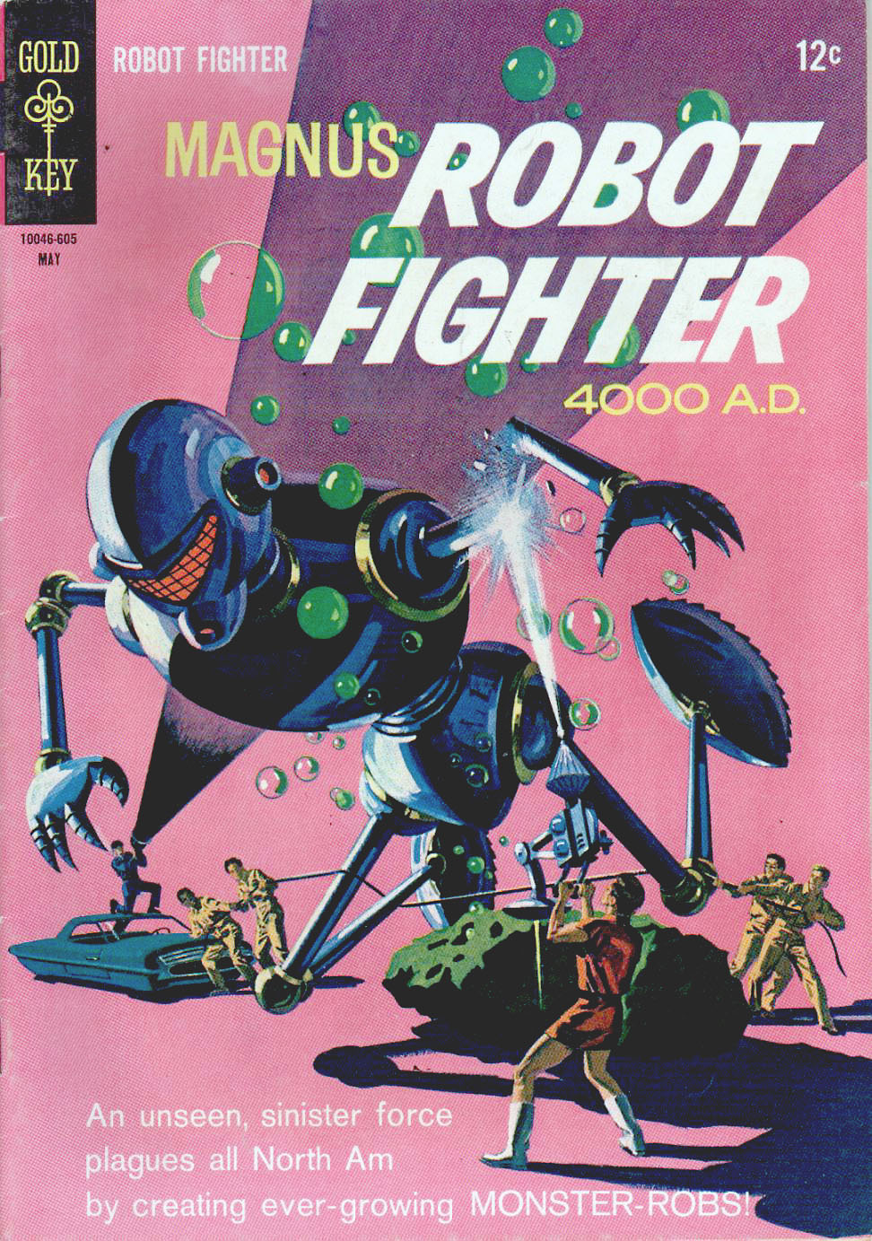 Read online Magnus, Robot Fighter 4000 AD comic -  Issue #14 - 1