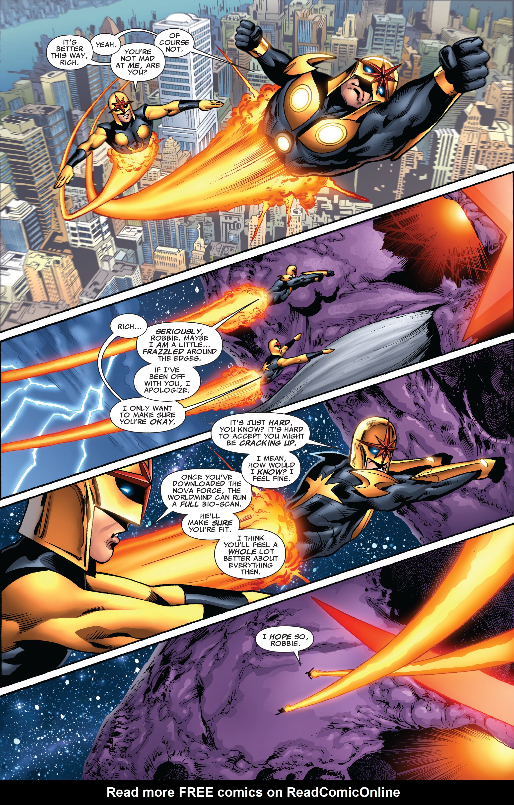Read online Nova (2007) comic -  Issue #21 - 16