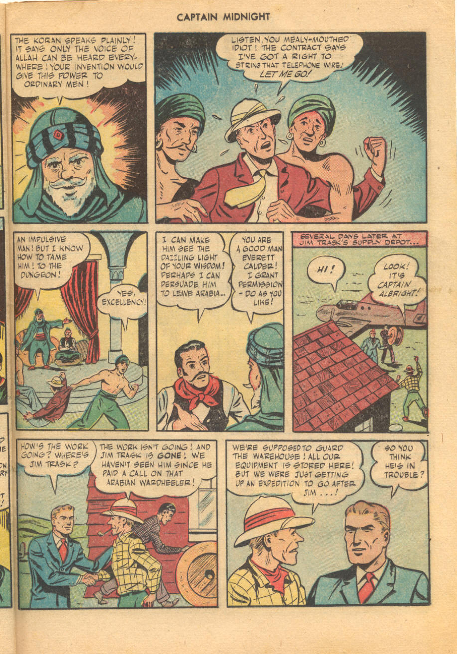 Read online Captain Midnight (1942) comic -  Issue #51 - 41