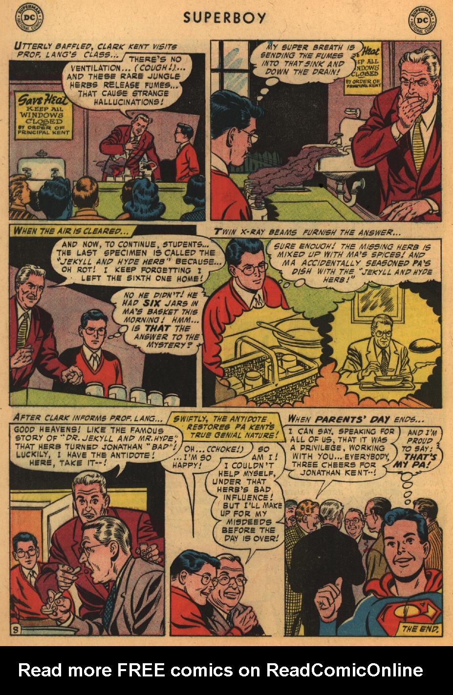 Read online Superboy (1949) comic -  Issue #55 - 27