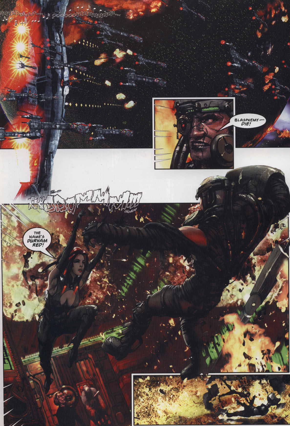 Read online Durham Red: The Scarlet Cantos comic -  Issue # TPB - 21