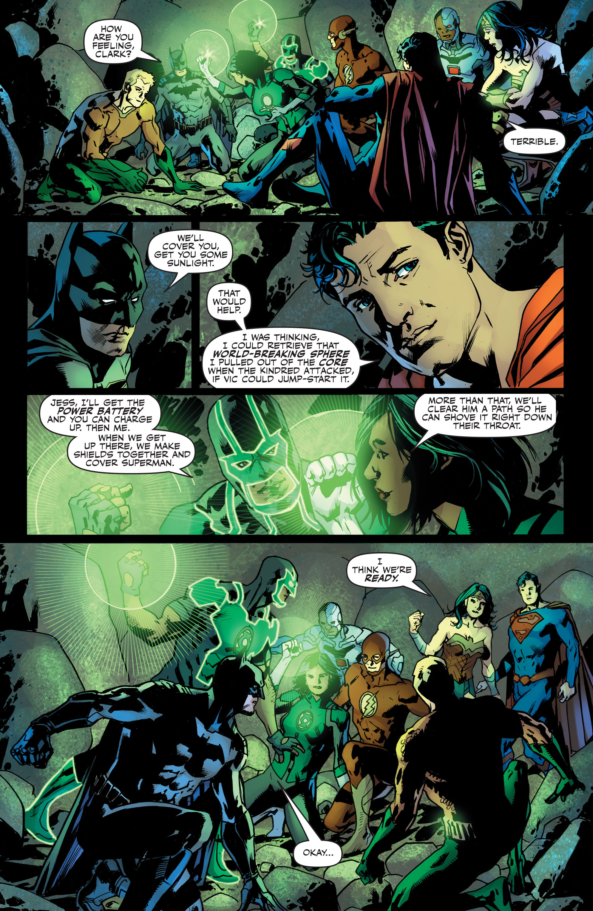 Read online Justice League (2016) comic -  Issue #14 - 21