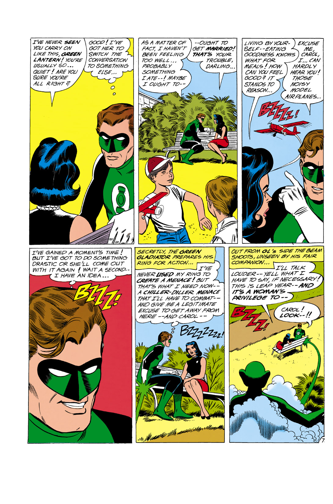 Read online Green Lantern (1960) comic -  Issue #3 - 21