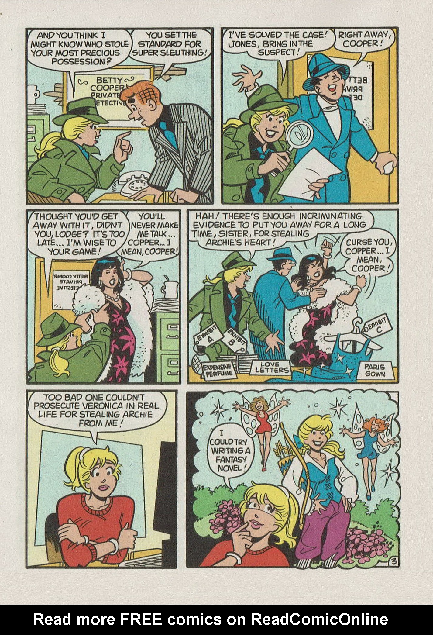 Read online Betty and Veronica Digest Magazine comic -  Issue #165 - 32