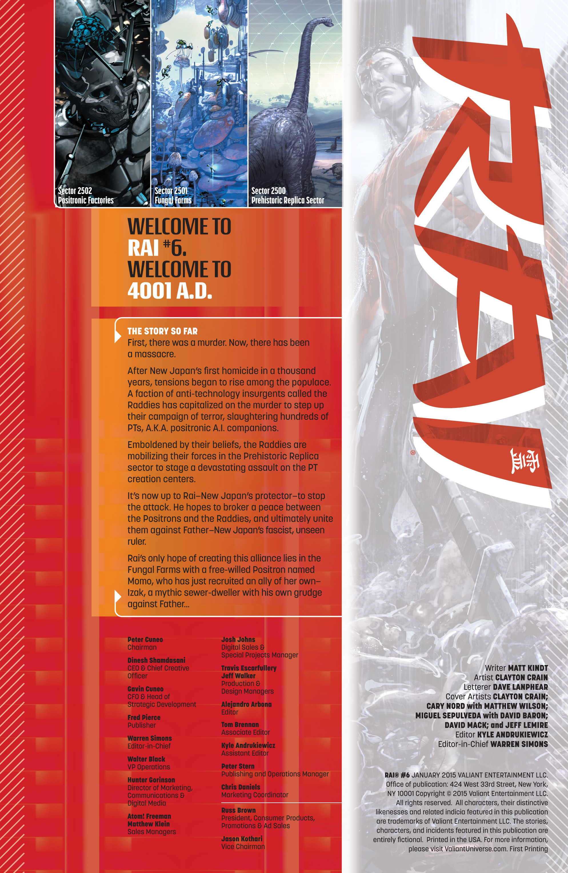 Read online Rai (2014) comic -  Issue #6 - 2