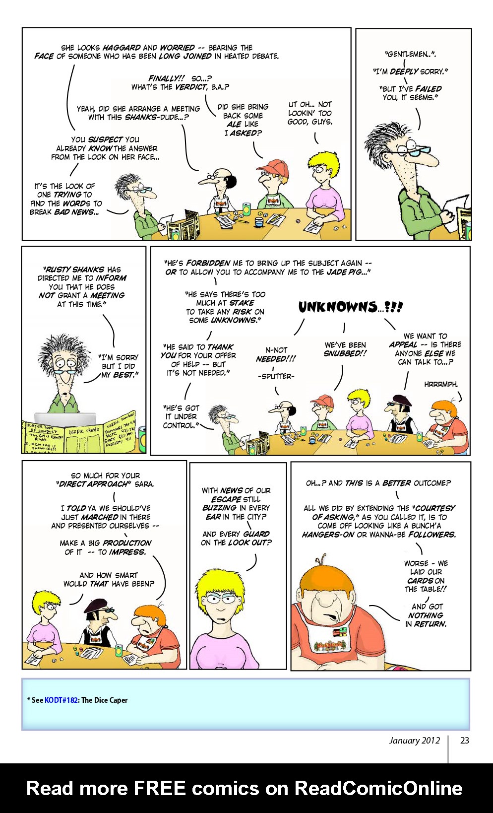 Read online Knights of the Dinner Table comic -  Issue #183 - 25