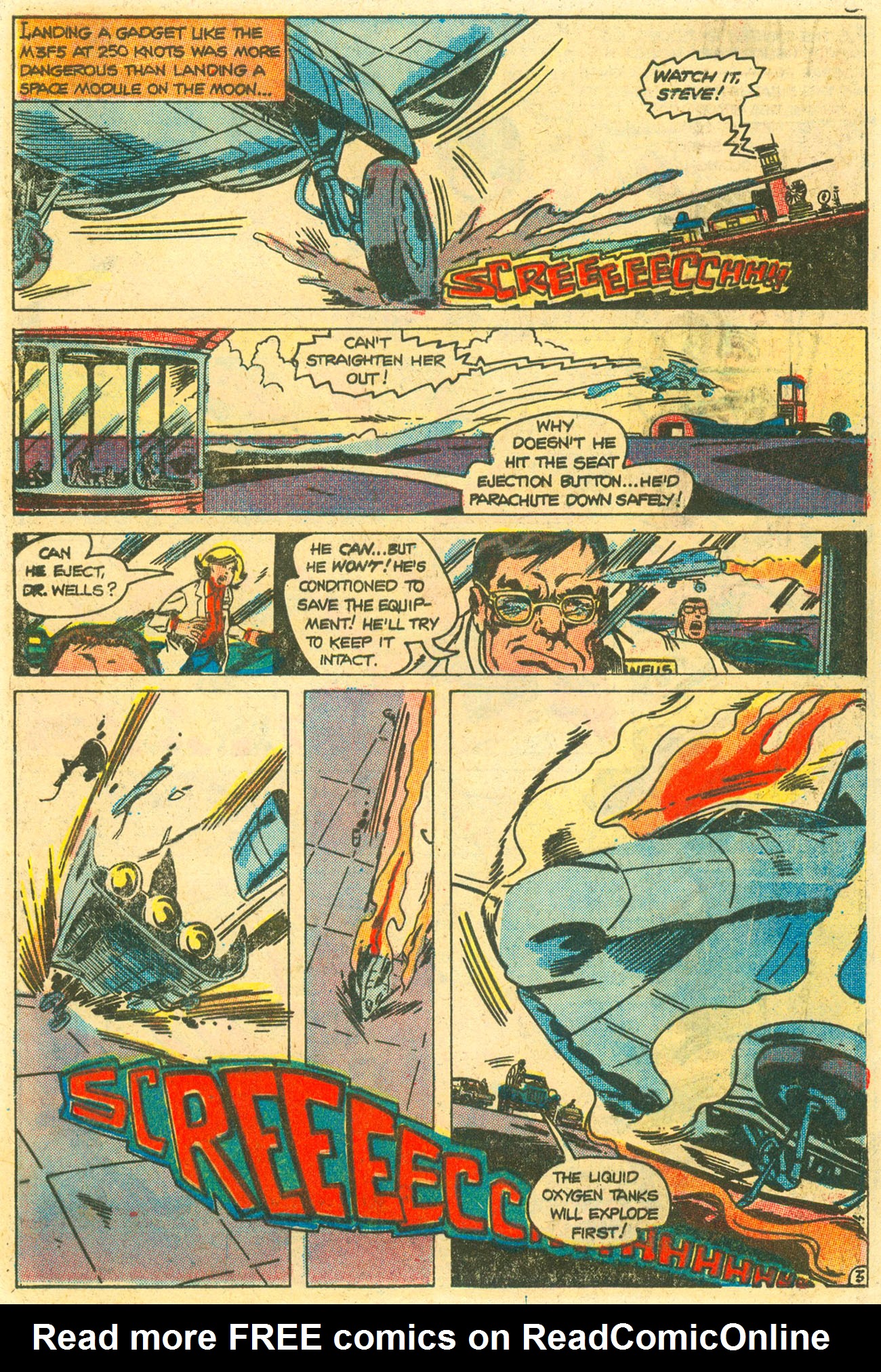 Read online The Six Million Dollar Man [comic] comic -  Issue #1 - 5