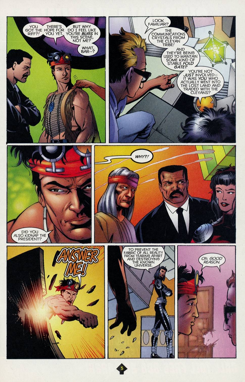 Read online Turok comic -  Issue #4 - 5