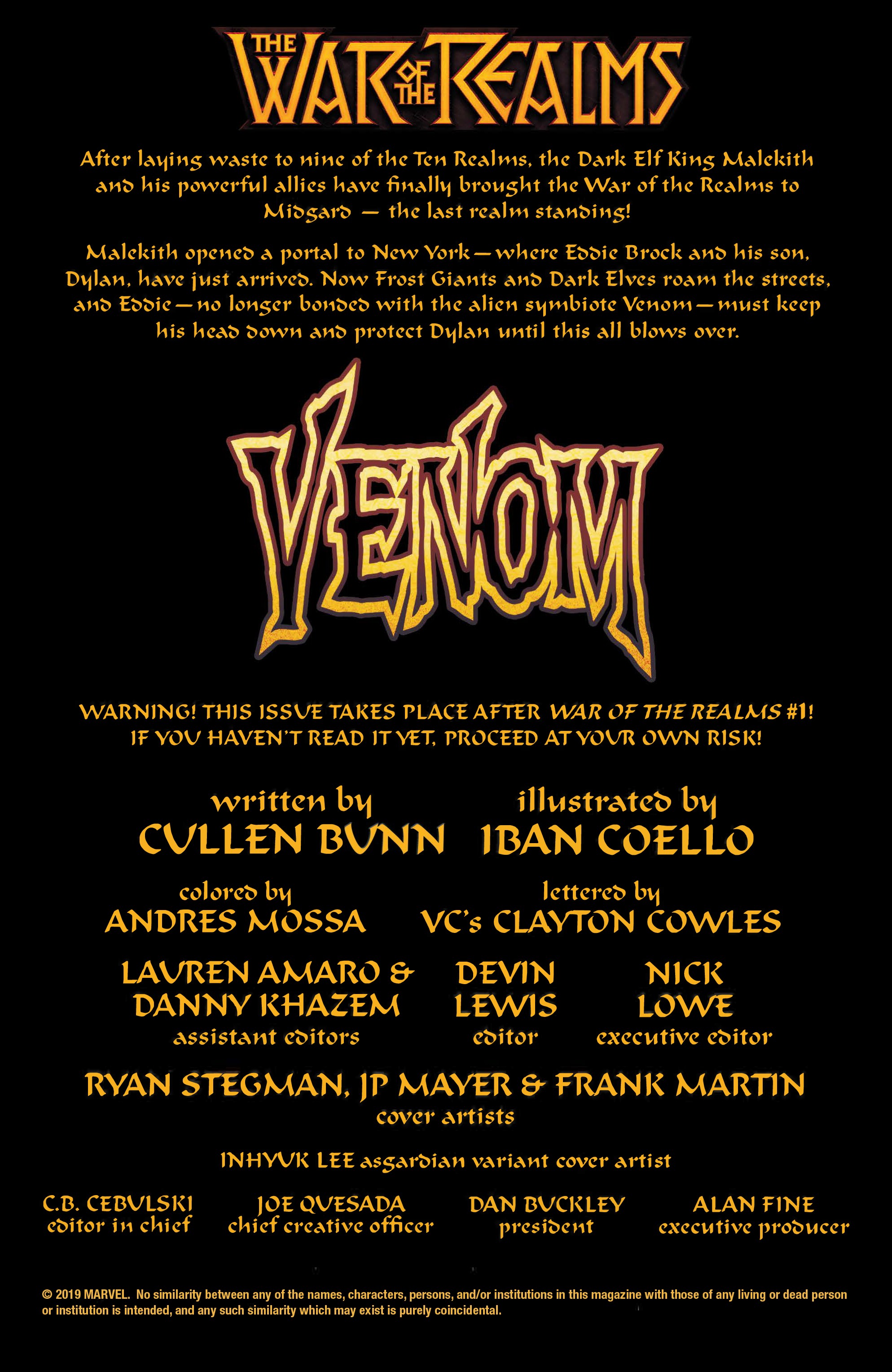 Read online Venom (2018) comic -  Issue #13 - 2