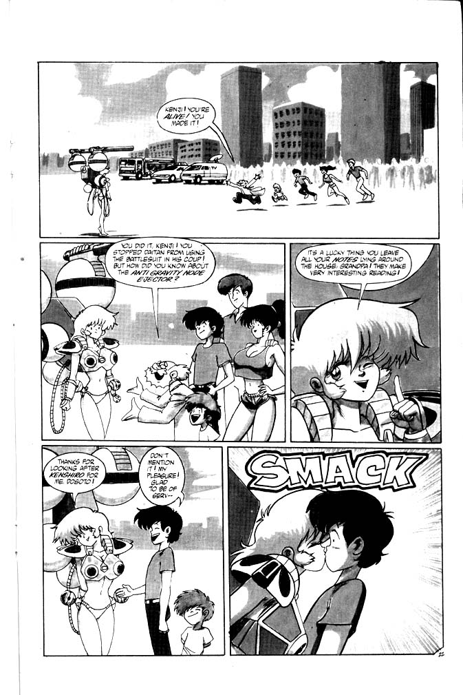 Read online Metal Bikini (1990) comic -  Issue #6 - 24