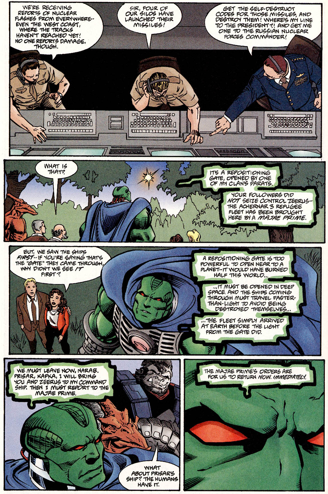 Read online Leonard Nimoy's Primortals (1996) comic -  Issue #2 - 16
