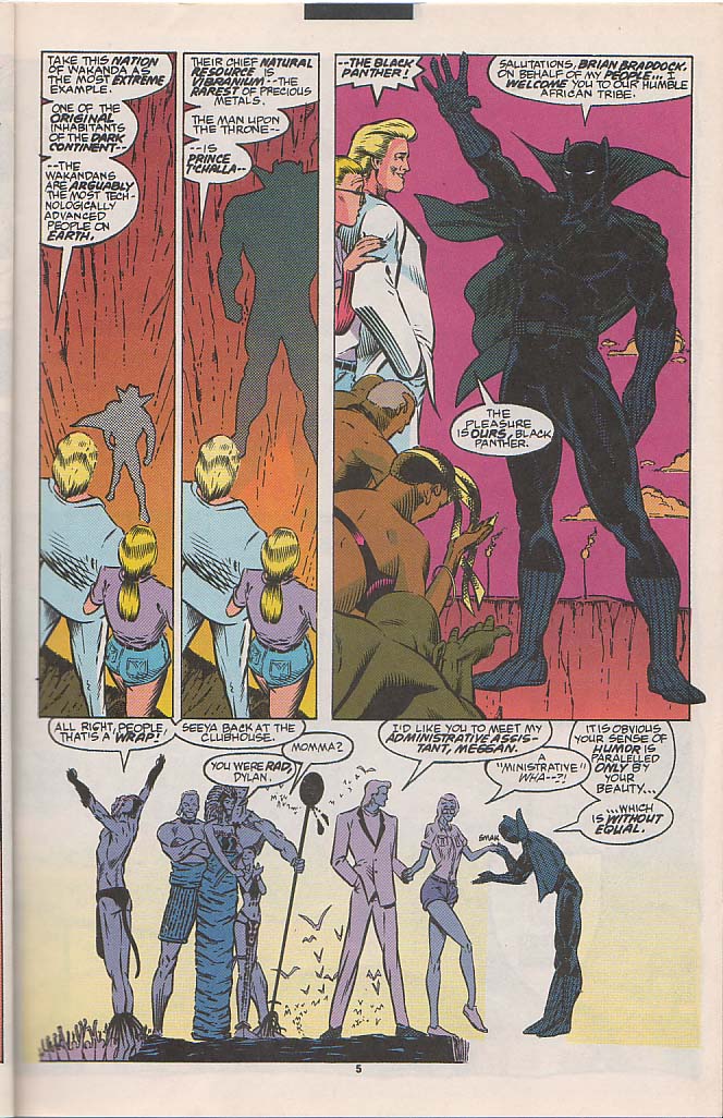 Read online Excalibur (1988) comic -  Issue #59 - 5