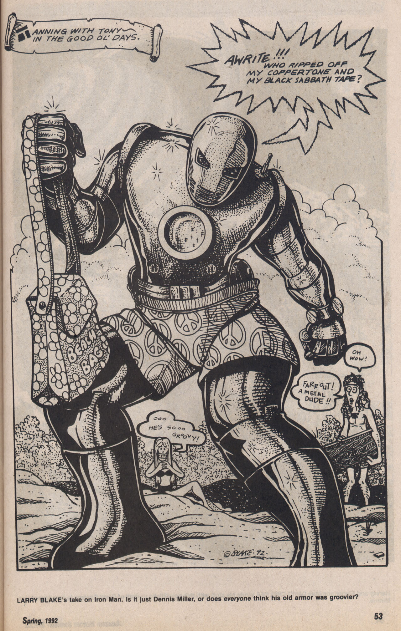 Read online Amazing Heroes Swimsuit Special comic -  Issue # TPB 3 - 52