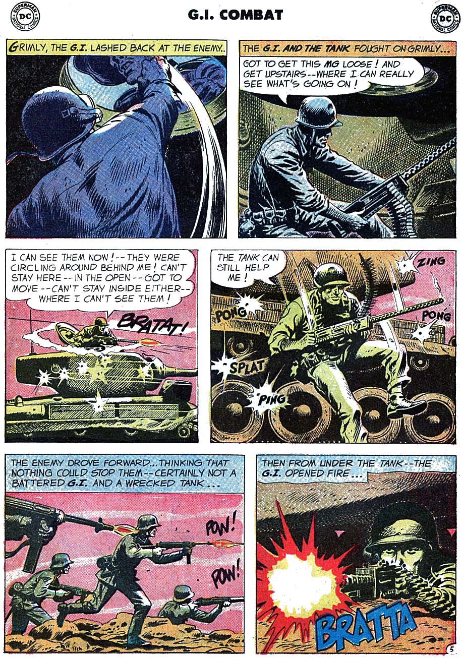 Read online G.I. Combat (1952) comic -  Issue #72 - 7