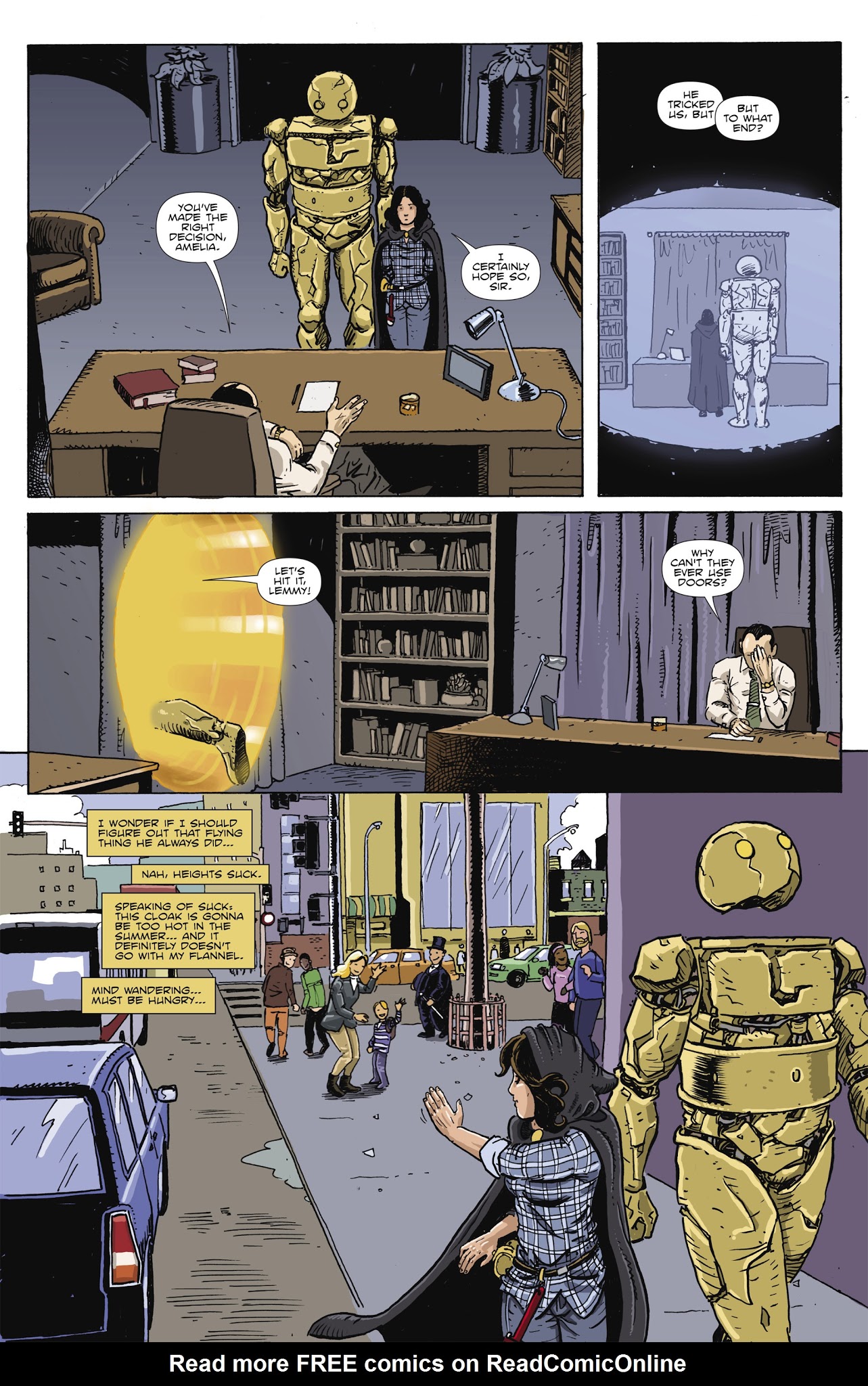 Read online Amelia Cole and the Unknown World comic -  Issue # TPB - 159