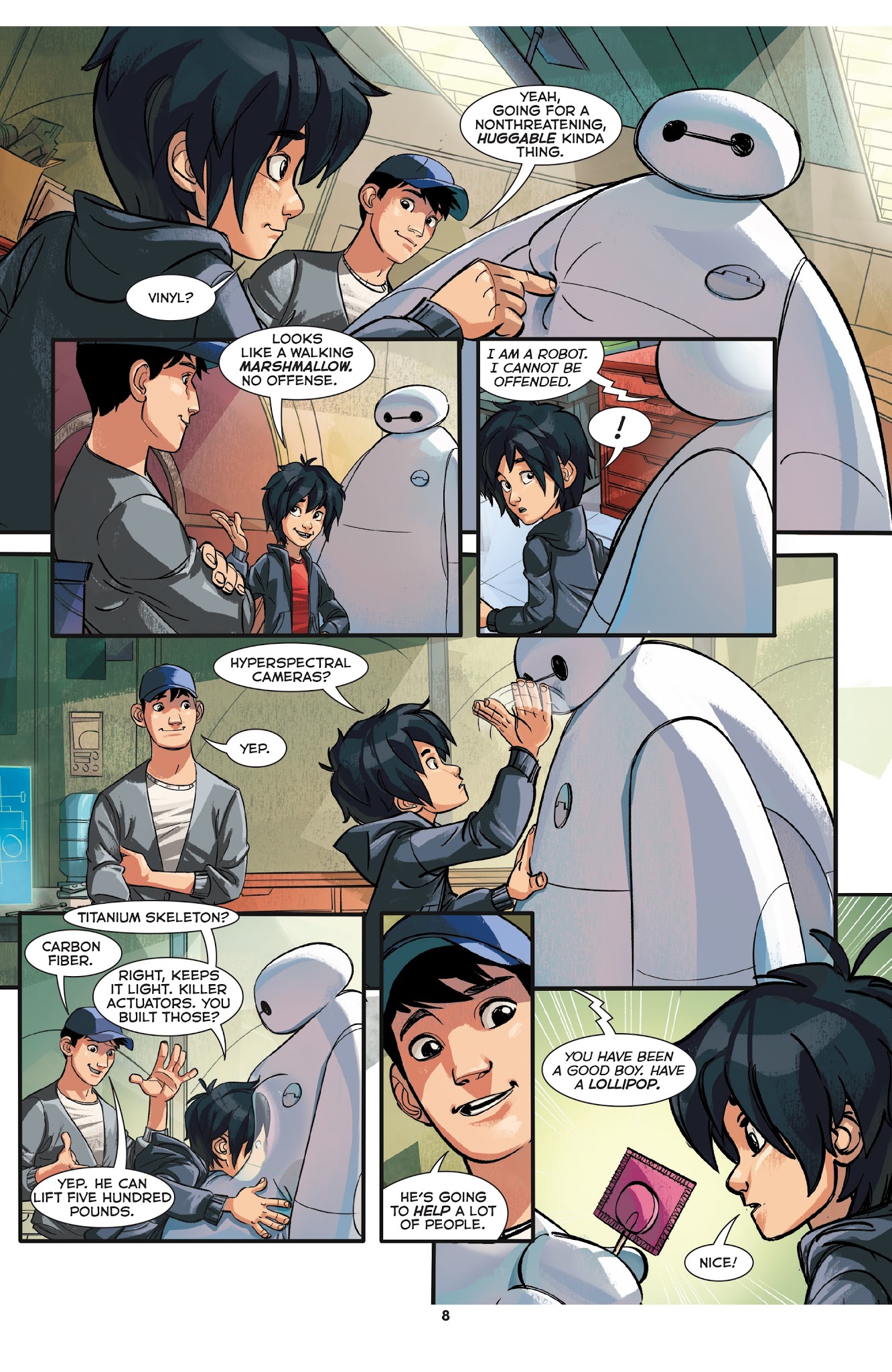 Read online Disney Big Hero 6: Heroes of San Fransokyo comic -  Issue # Full - 8