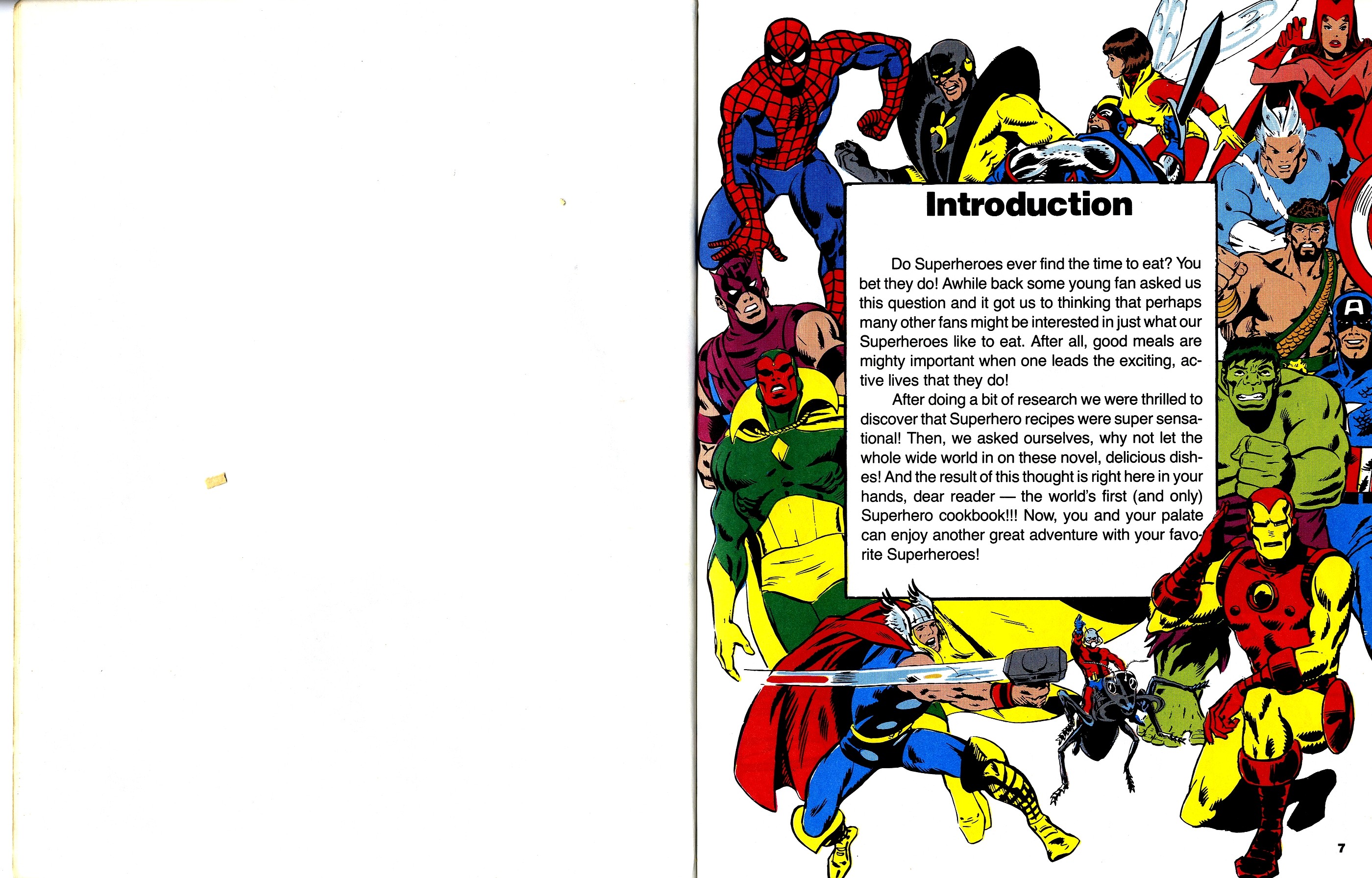 Read online The Mighty Marvel Superheroes' Cookbook comic -  Issue # Full - 5