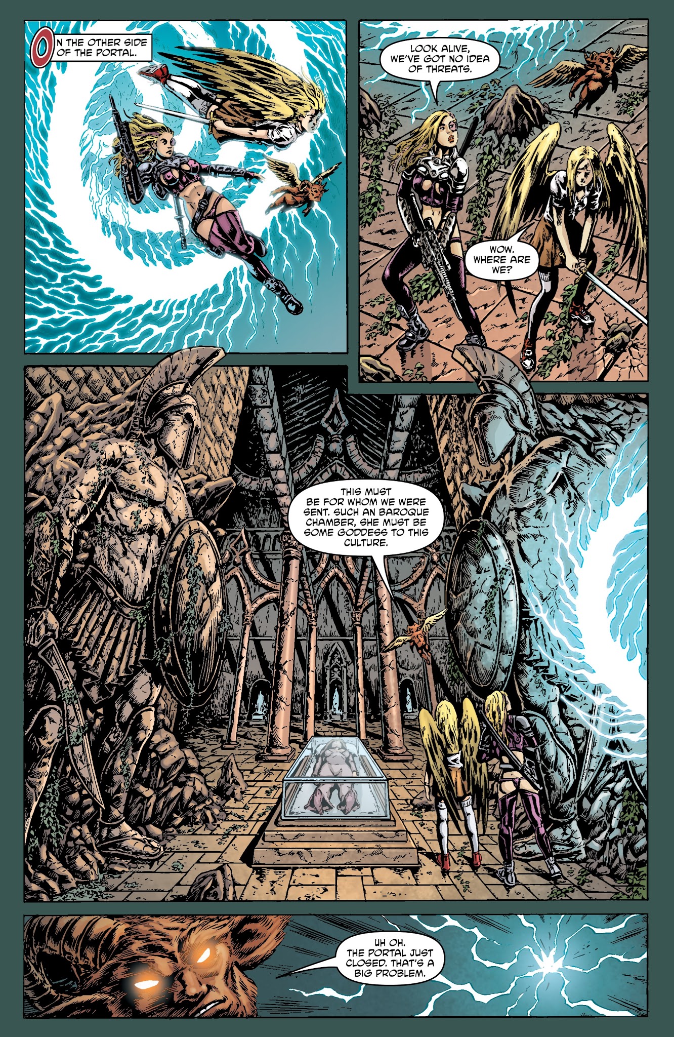 Read online UnHoly comic -  Issue #5 - 5