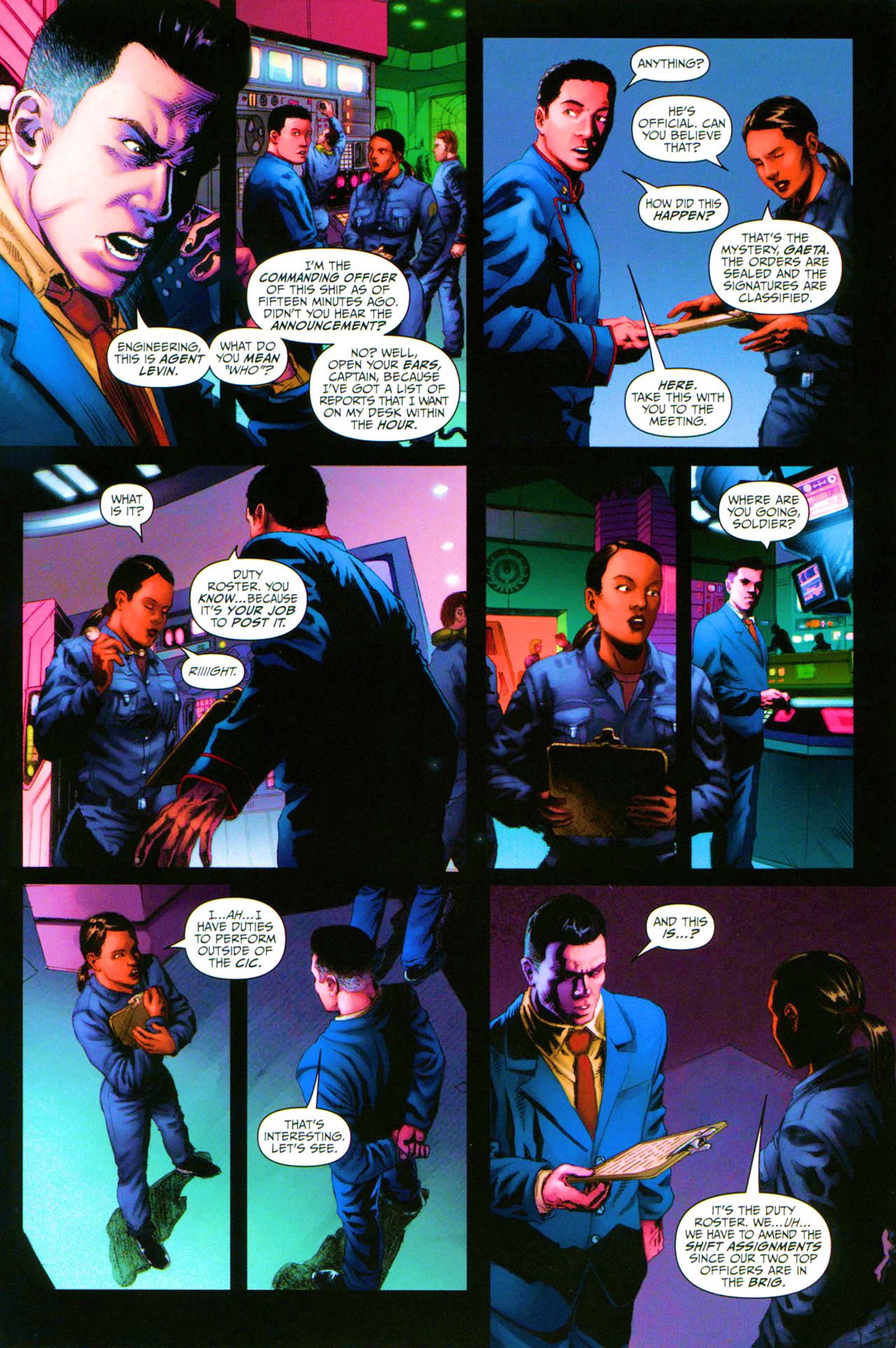 Read online Battlestar Galactica: Season Zero comic -  Issue #5 - 9