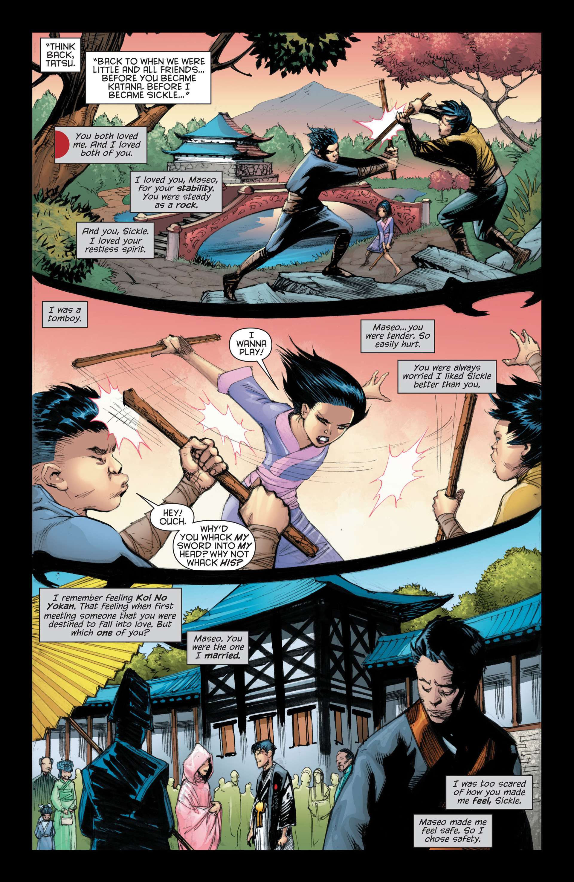 Read online Katana comic -  Issue #7 - 14