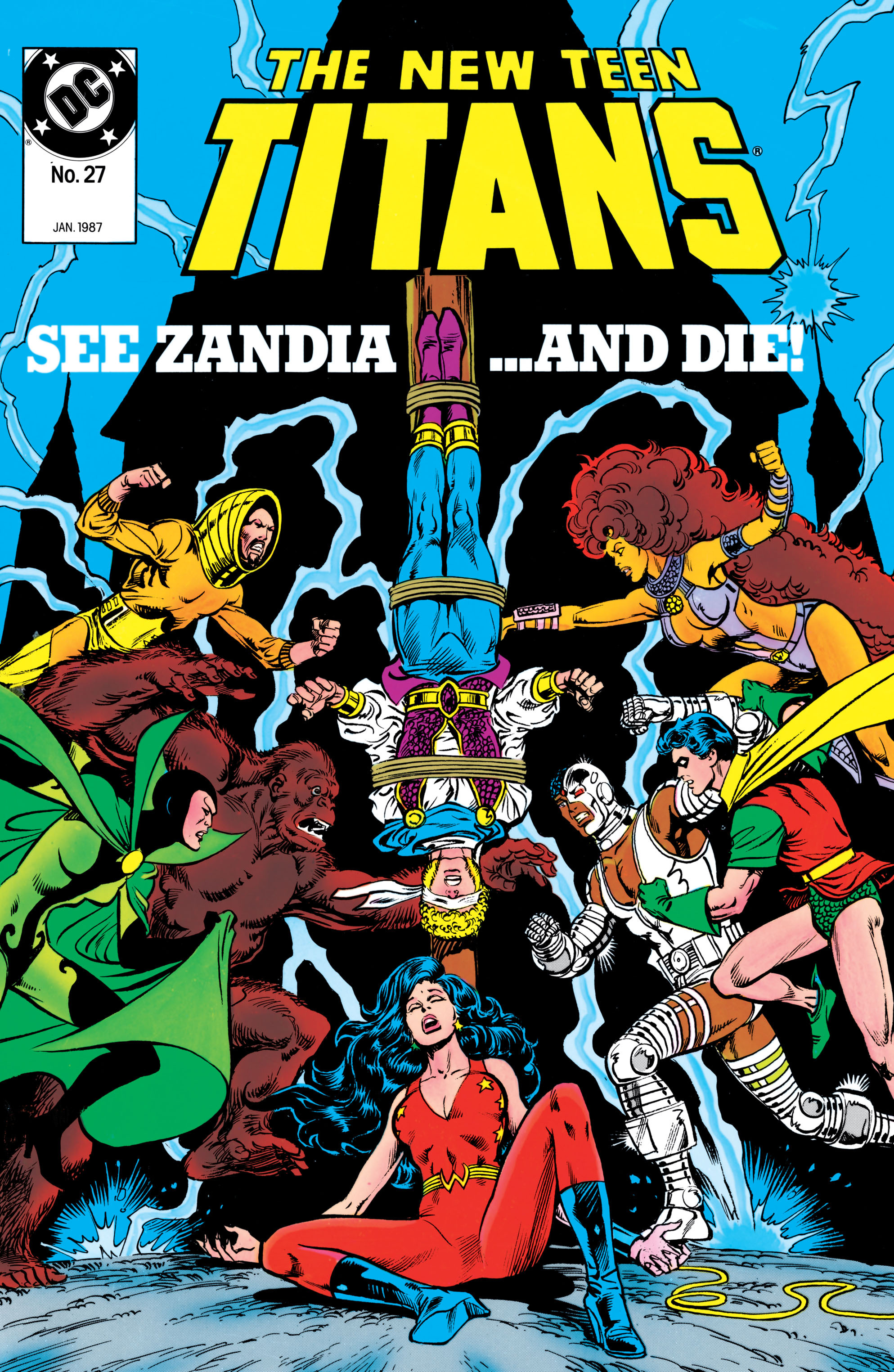 Read online The New Teen Titans (1984) comic -  Issue #27 - 1