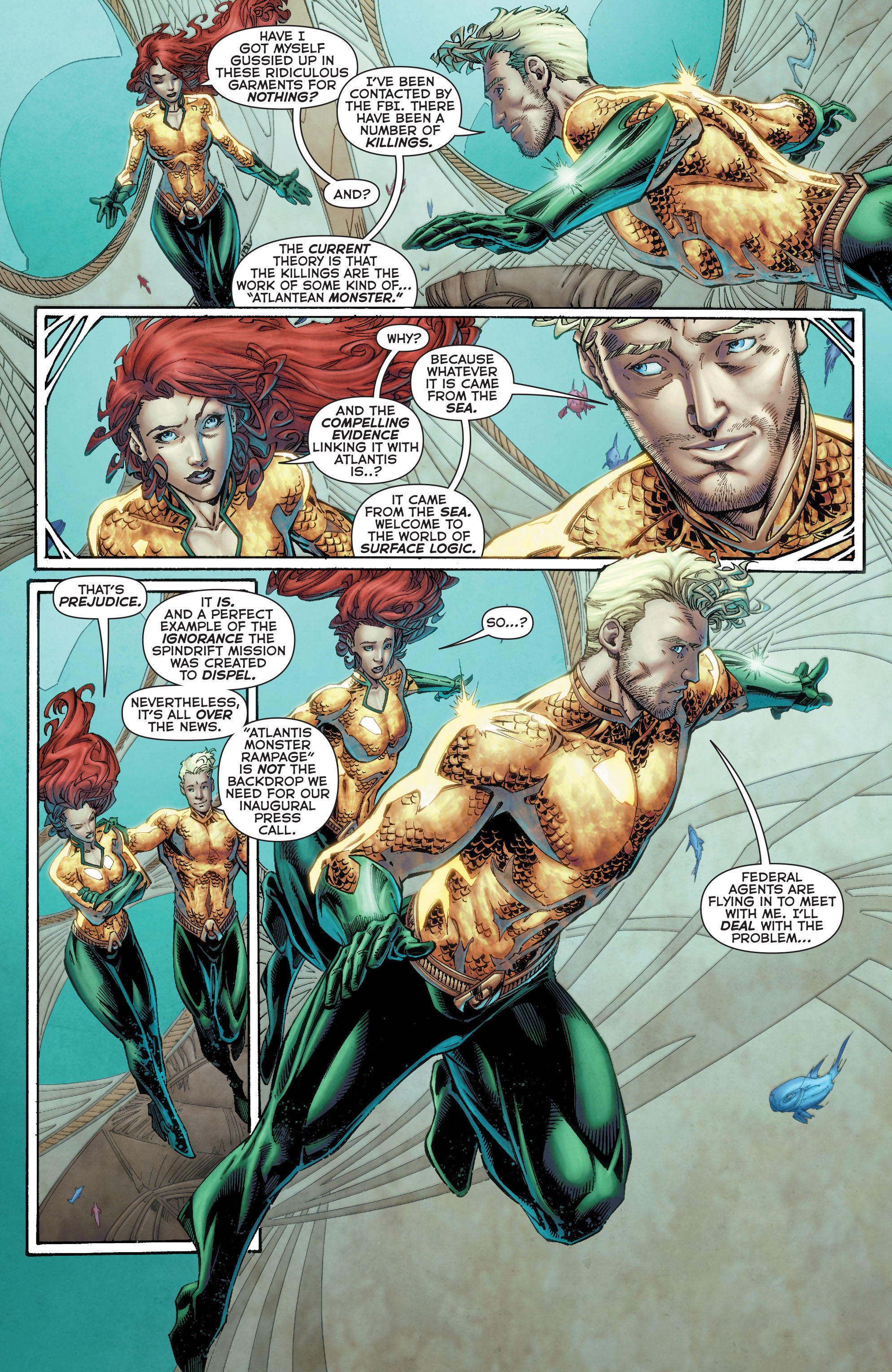 Read online Aquaman (2011) comic -  Issue #50 - 10