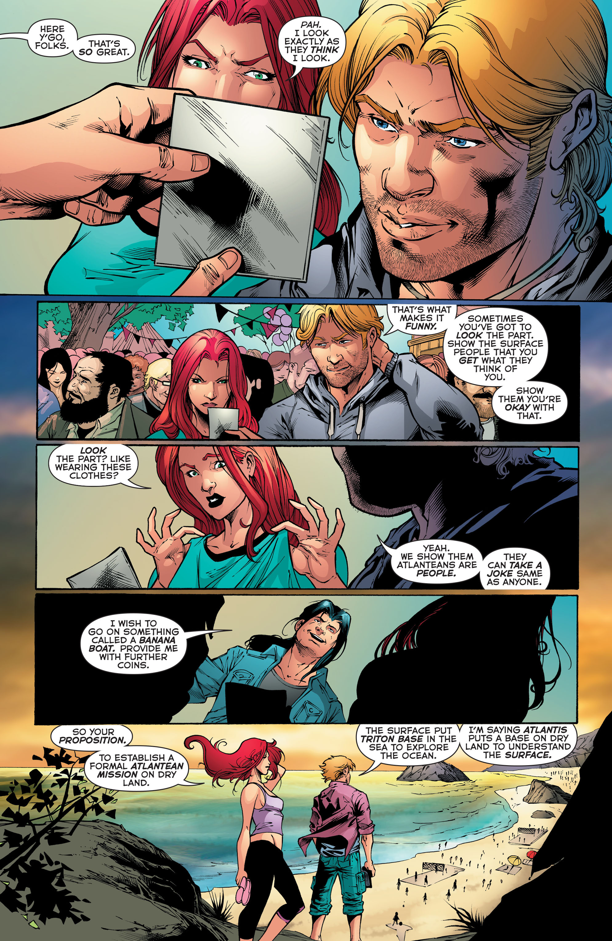 Read online Aquaman (2011) comic -  Issue #49 - 17