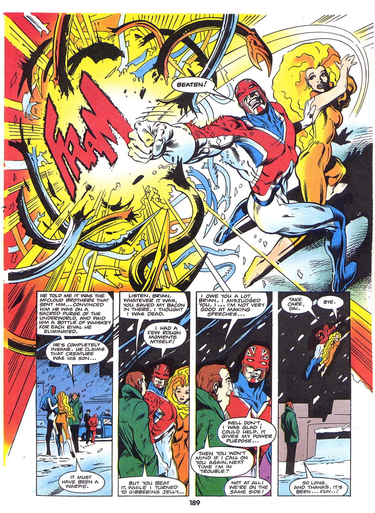 Read online Captain Britain (1988) comic -  Issue # TPB - 189