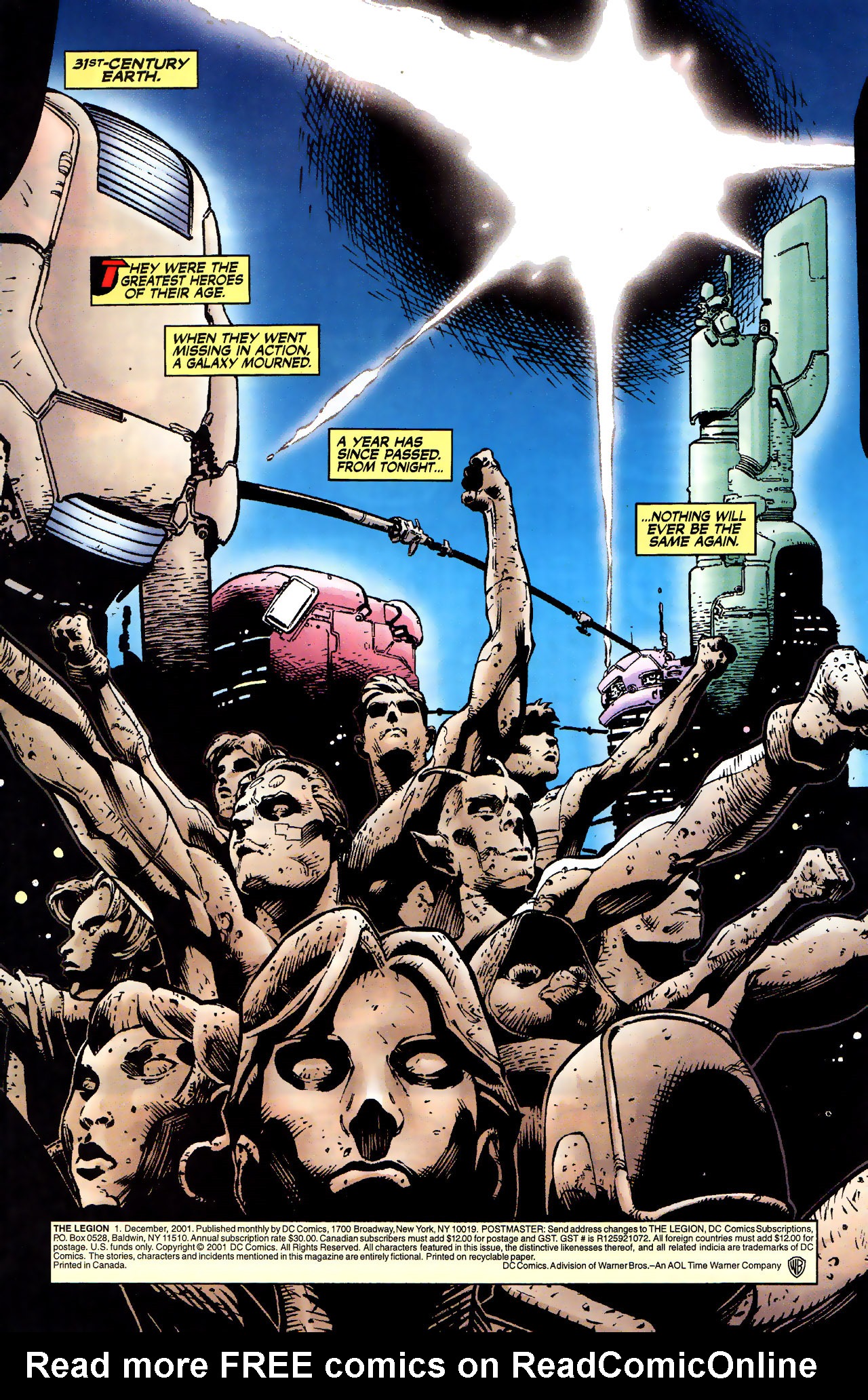 Read online The Legion comic -  Issue #1 - 2