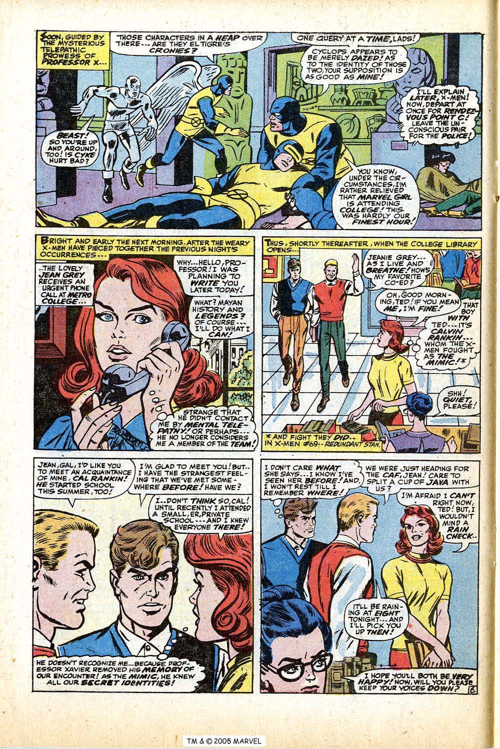 Read online Uncanny X-Men (1963) comic -  Issue #74 - 10