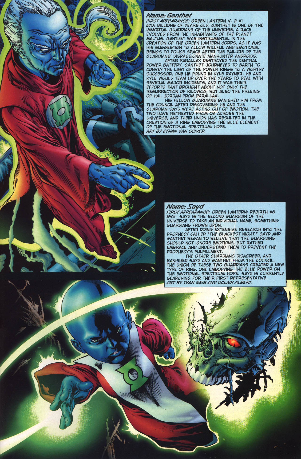 Read online Green Lantern/Sinestro Corps Secret Files comic -  Issue # Full - 51