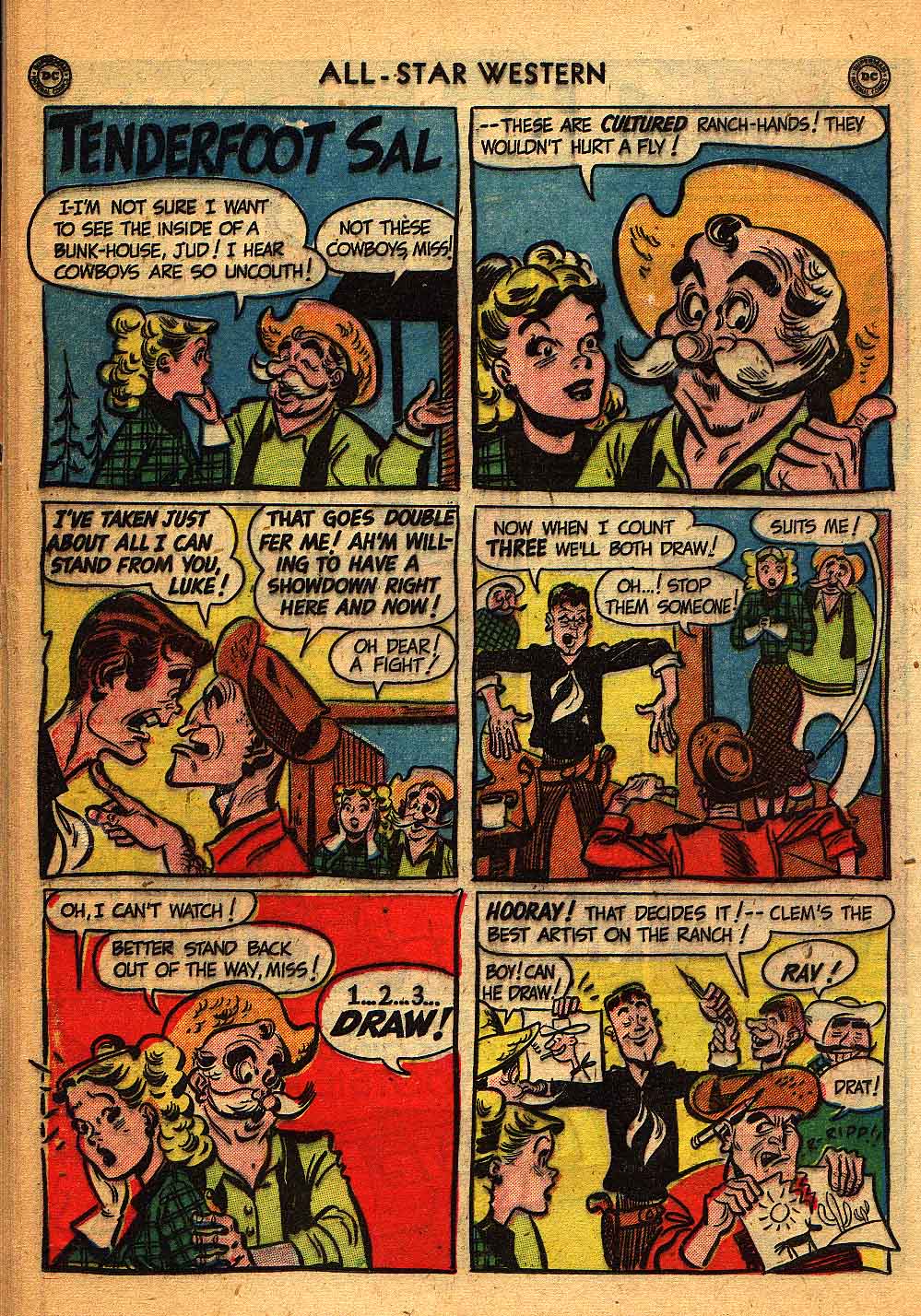 Read online All-Star Western (1951) comic -  Issue #58 - 34