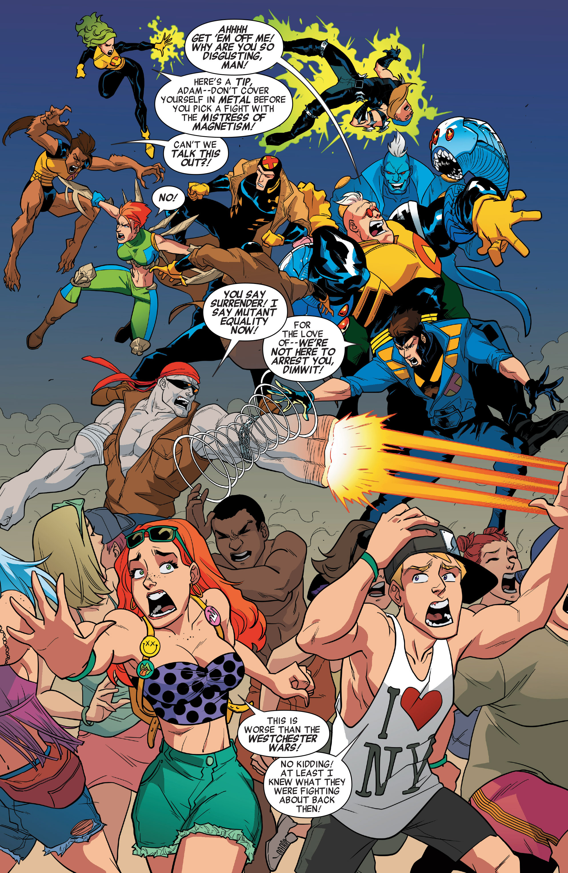 Read online X-Men '92 (2016) comic -  Issue #8 - 5