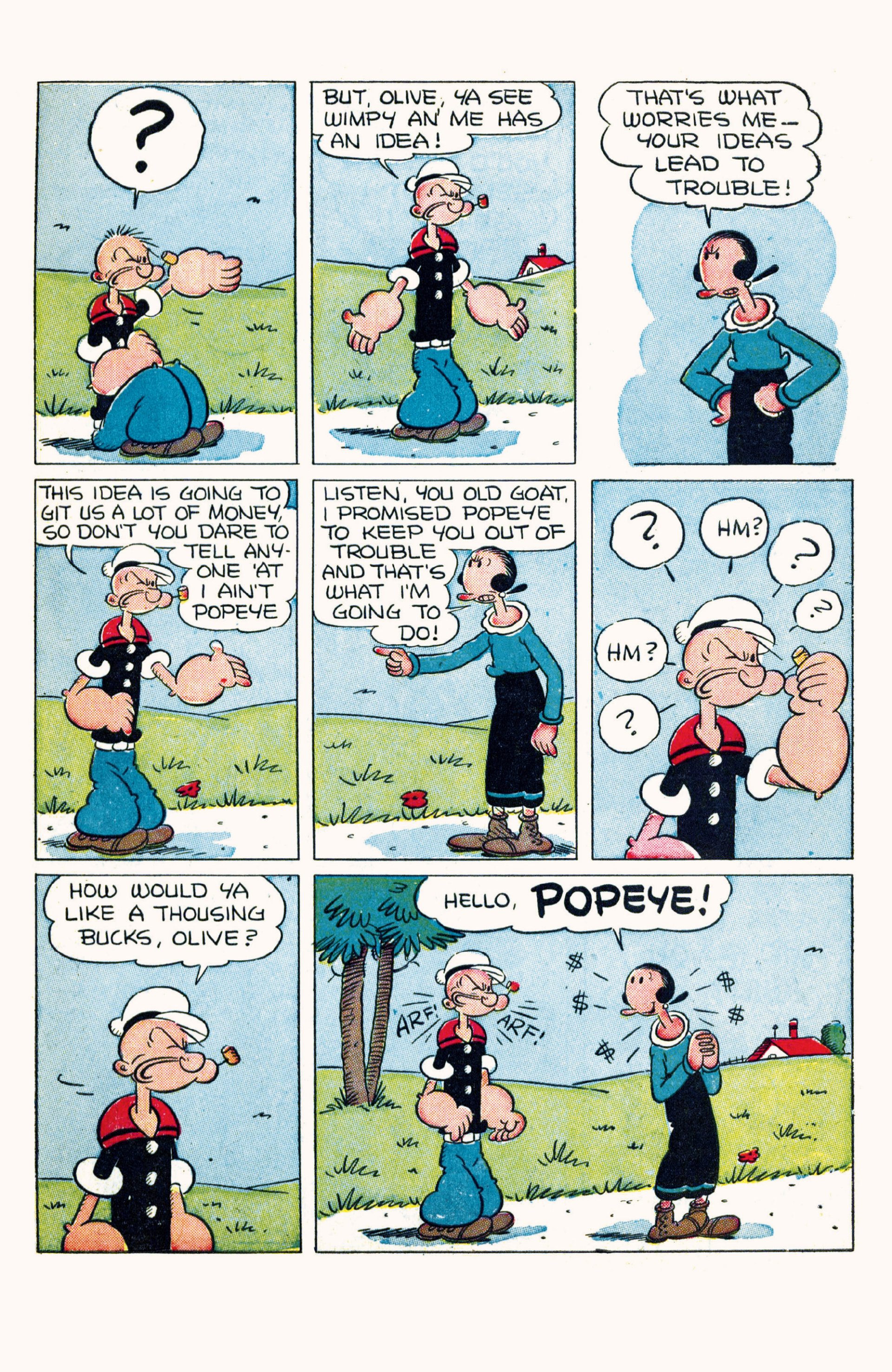 Read online Classic Popeye comic -  Issue #2 - 41