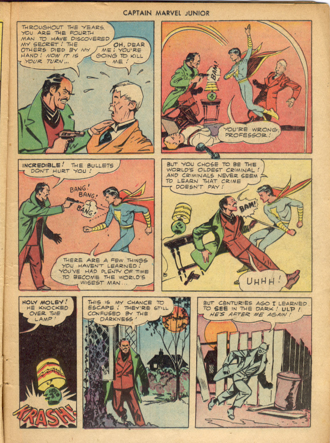 Read online Captain Marvel, Jr. comic -  Issue #54 - 11