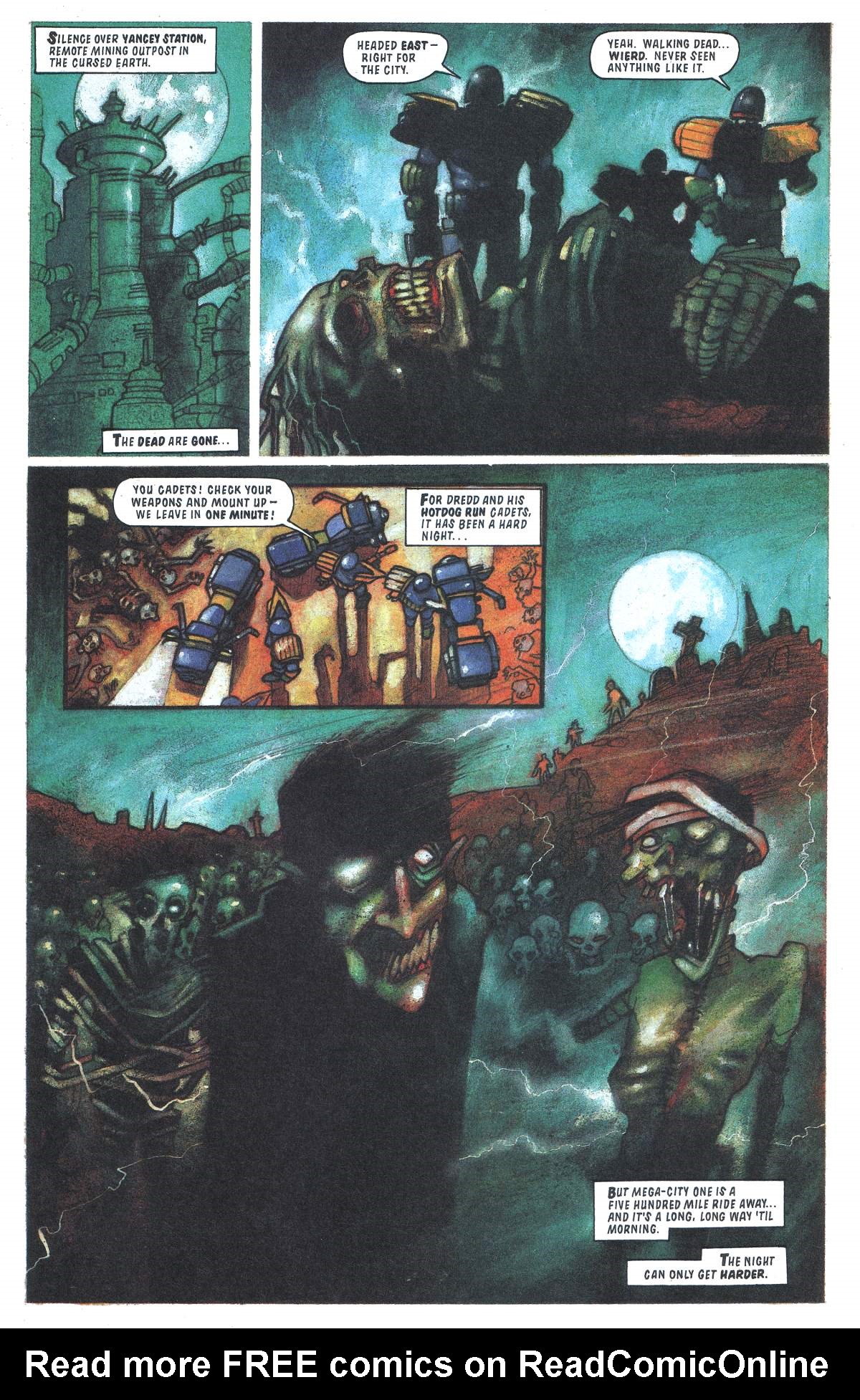 Read online Judge Dredd: The Megazine (vol. 2) comic -  Issue #4 - 5