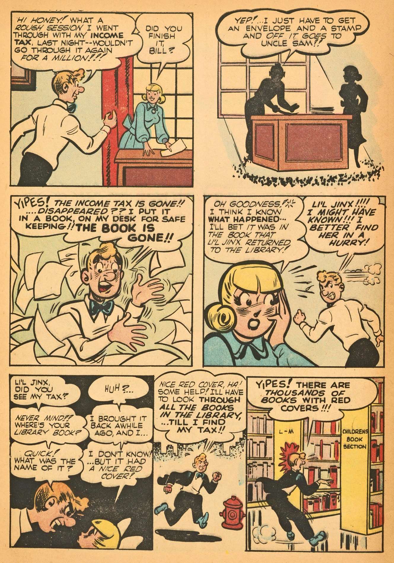 Read online Pep Comics comic -  Issue #99 - 32