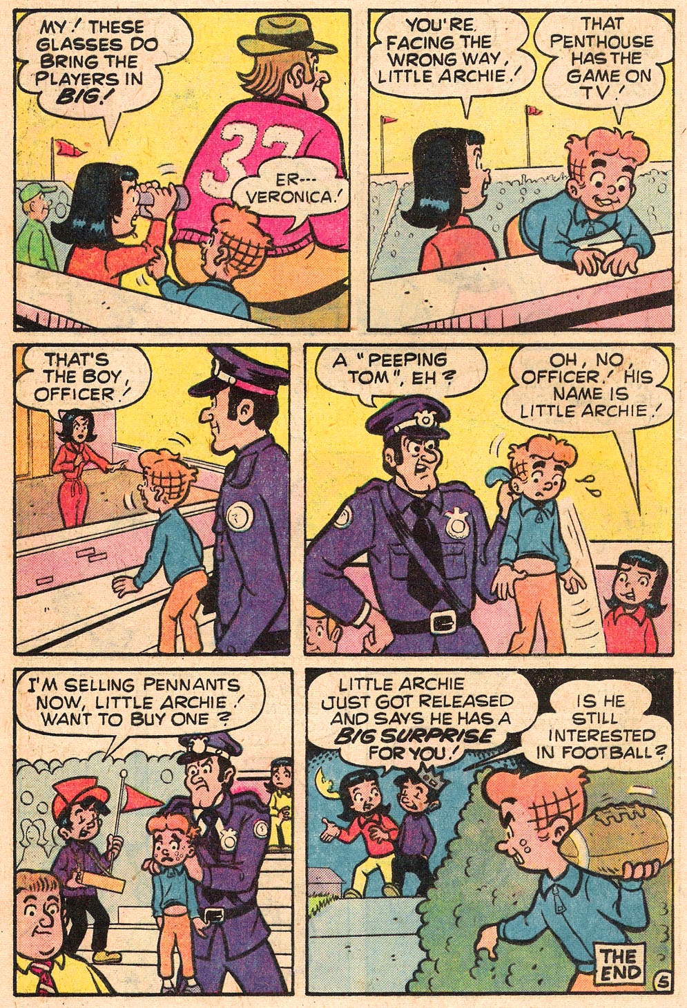 Read online Archie's TV Laugh-Out comic -  Issue #55 - 24