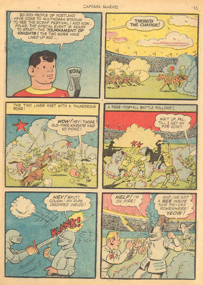 Read online Captain Marvel Adventures comic -  Issue #29 - 15