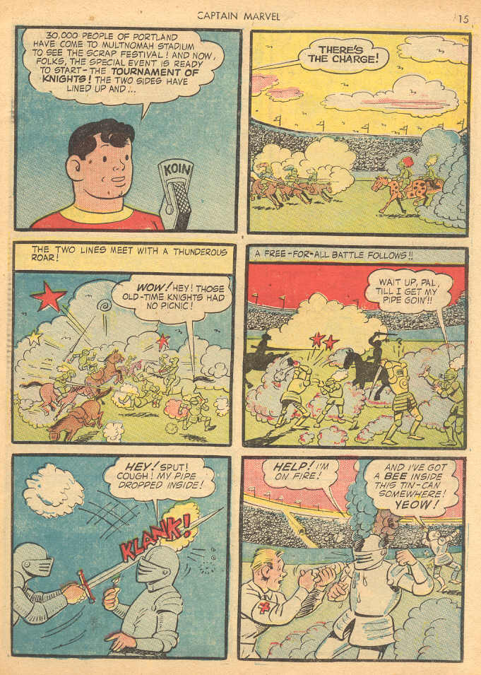 Captain Marvel Adventures issue 29 - Page 15