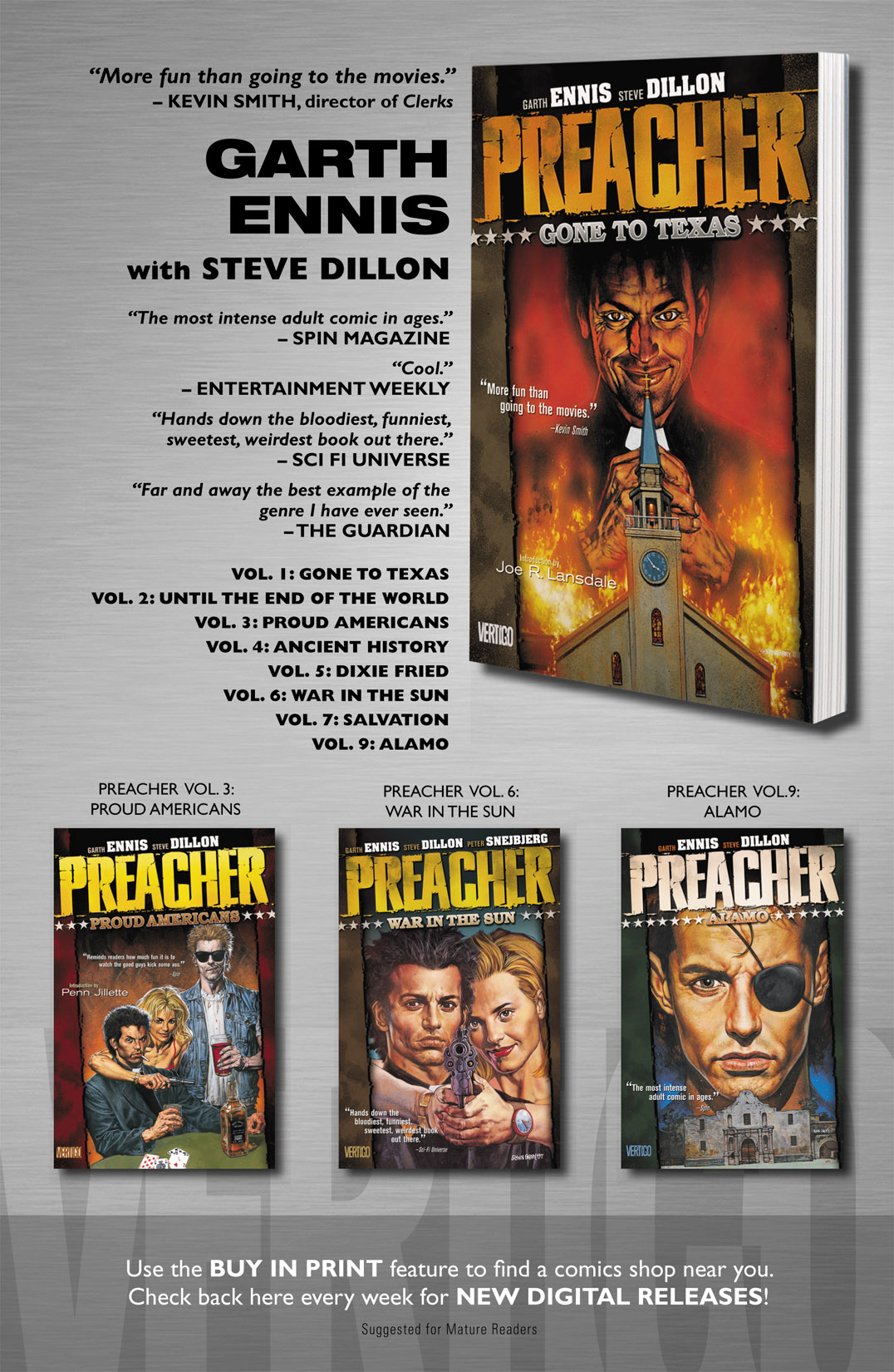 Read online Preacher comic -  Issue #11 - 26