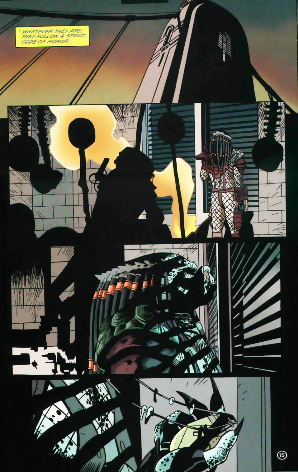 Read online Batman/Predator III comic -  Issue #2 - 16