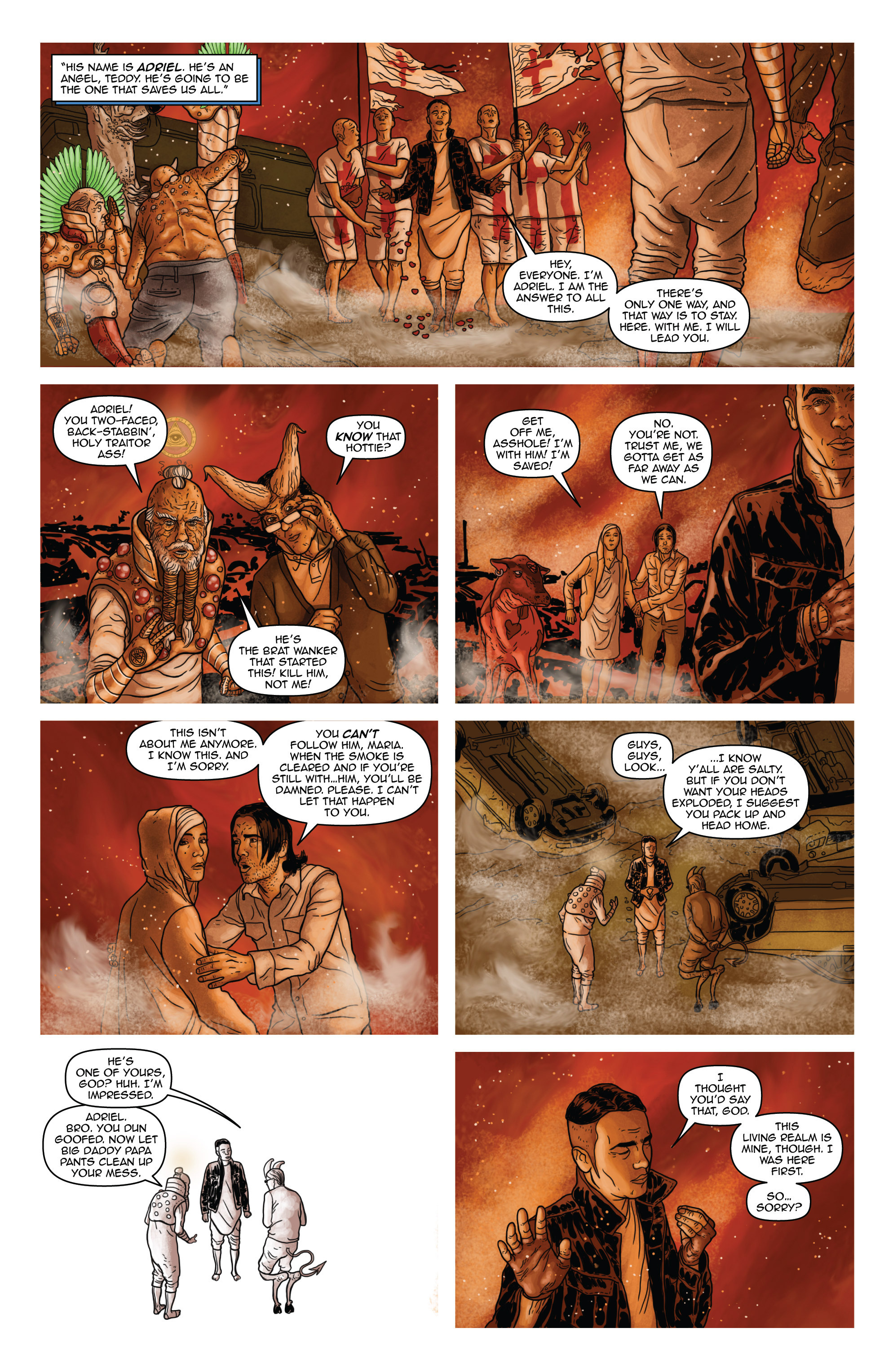 Read online Hot Damn comic -  Issue #5 - 13